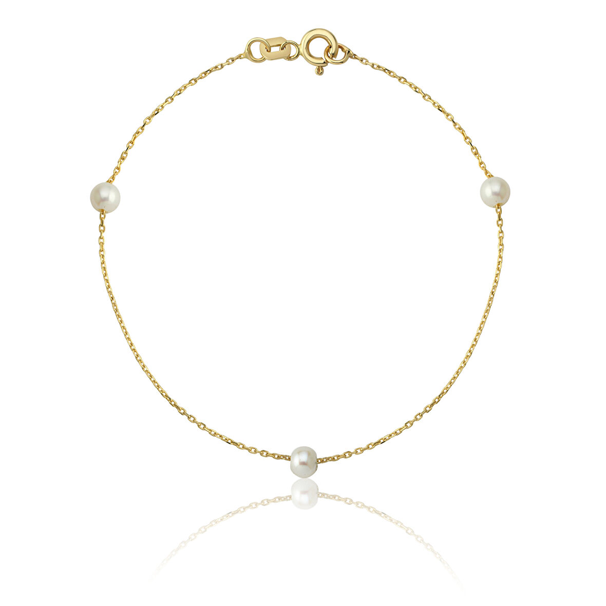 İnci Sıralı Bileklik