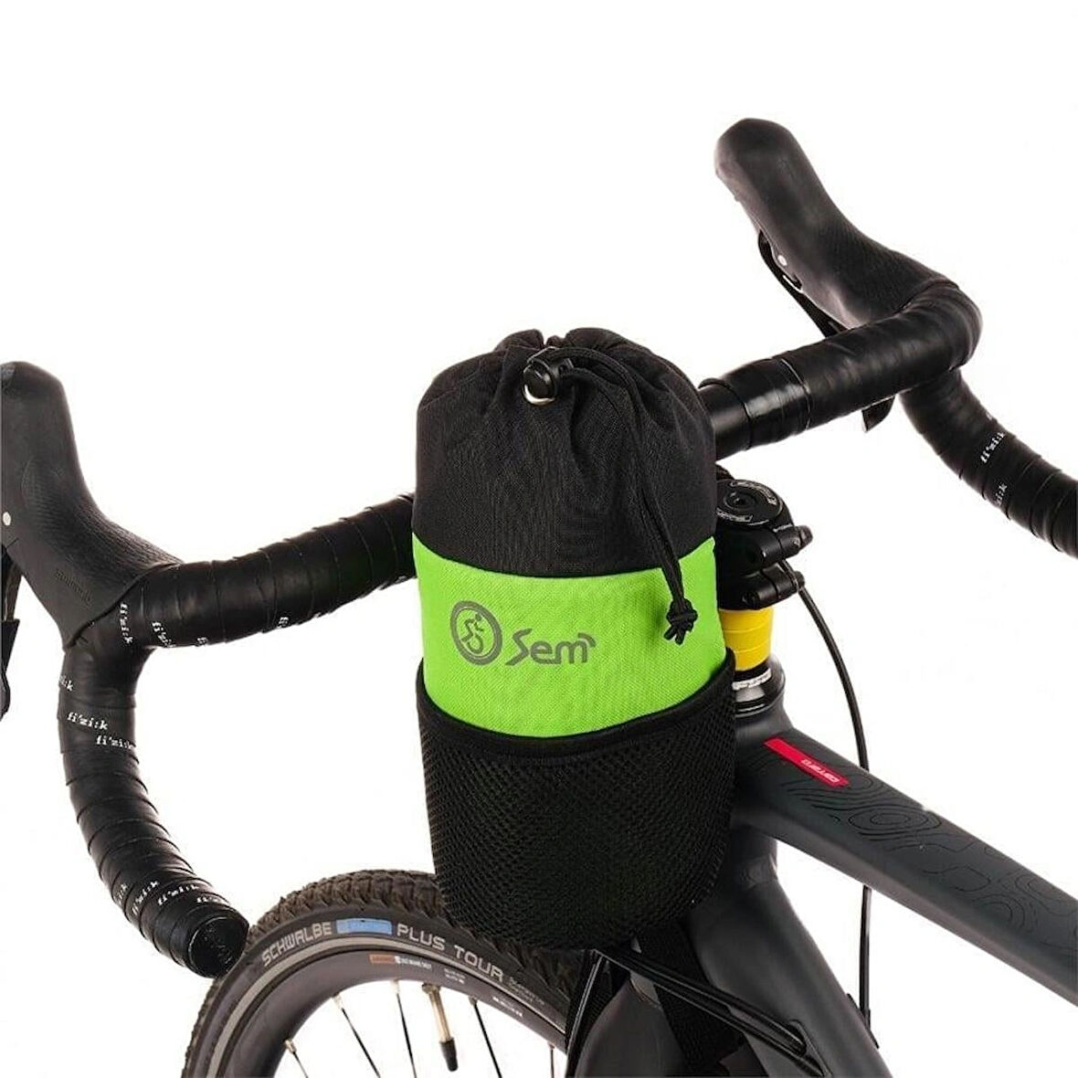 Reyo Sem Çanta Bikepacking Gidon Suluk ve Malzeme Çantası Yeşil