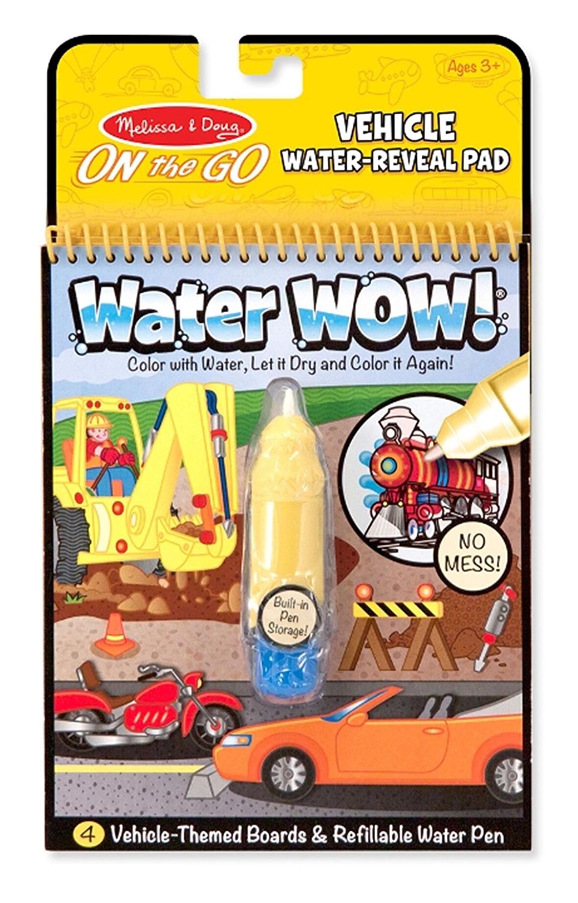 Water Wow! Su ile Boyama Kitabı - Araçlar