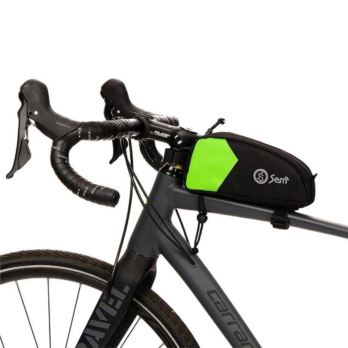 Reyo Sem Çanta Bikepacking Kadro Üstü Çanta Yeşil