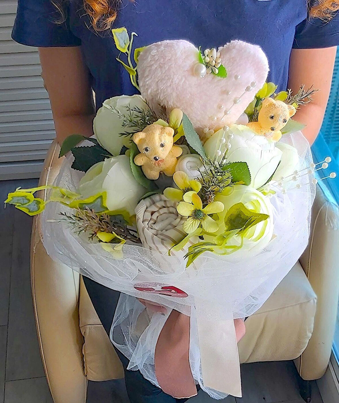 BEBEK BUKETİ, BEBEK HEDİYESİ, BABY SHOWER BUKETİ