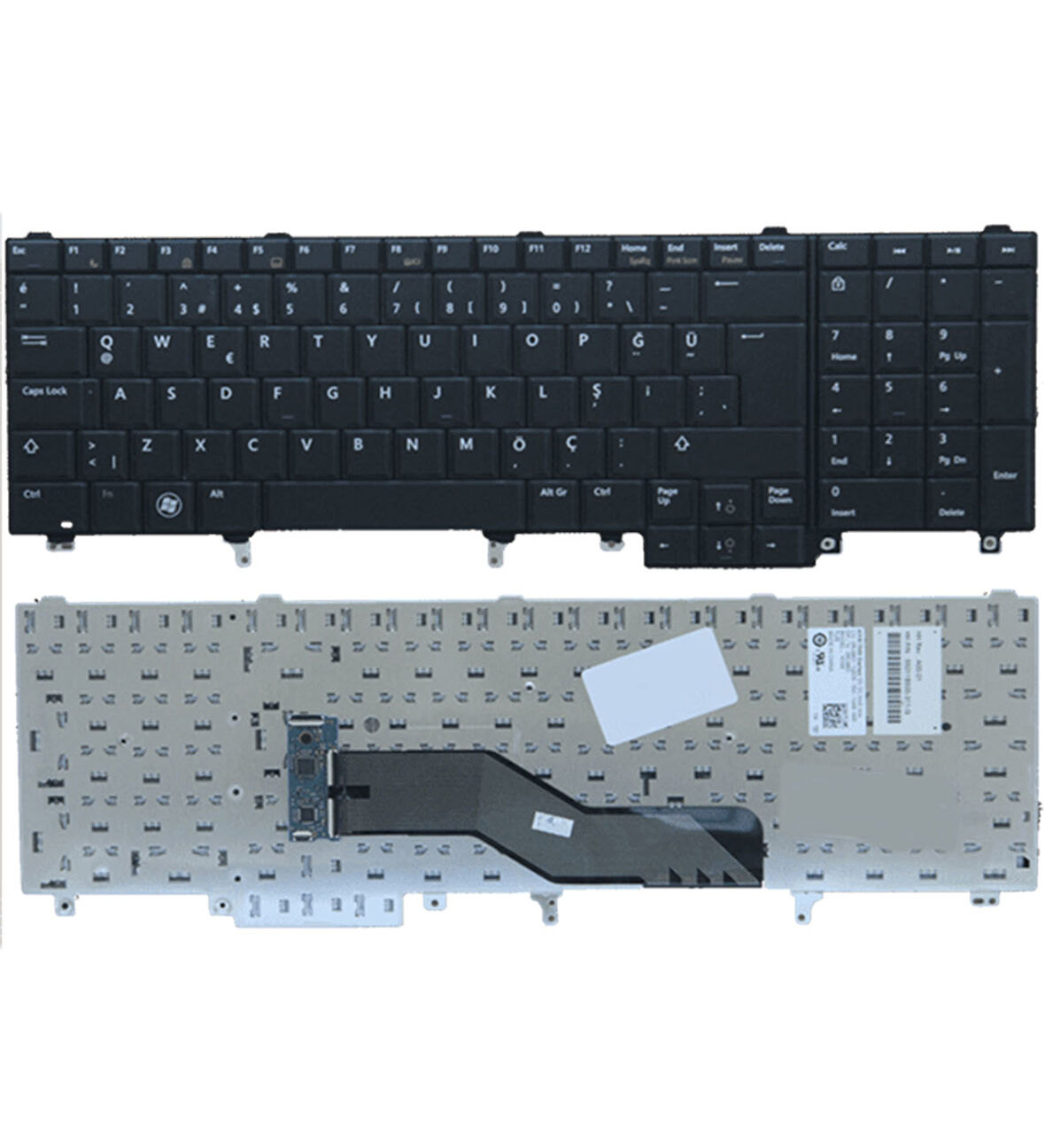 Dell Precision M4800 Klavye Türkçe