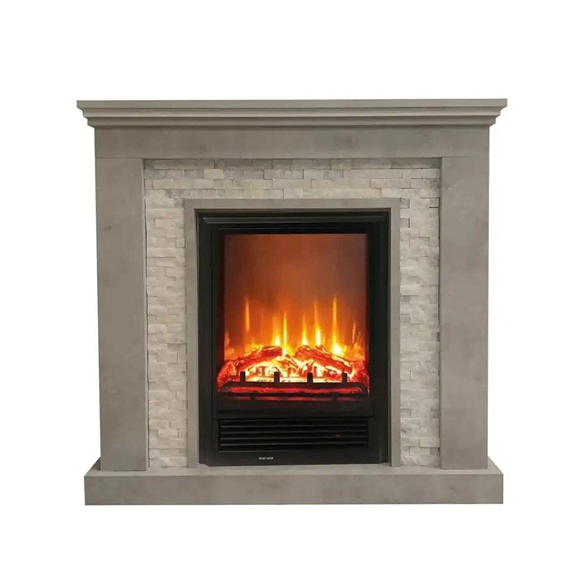 Dlc 1218 Retro Taş 1600W Dekoratif Elektrikli Şömine