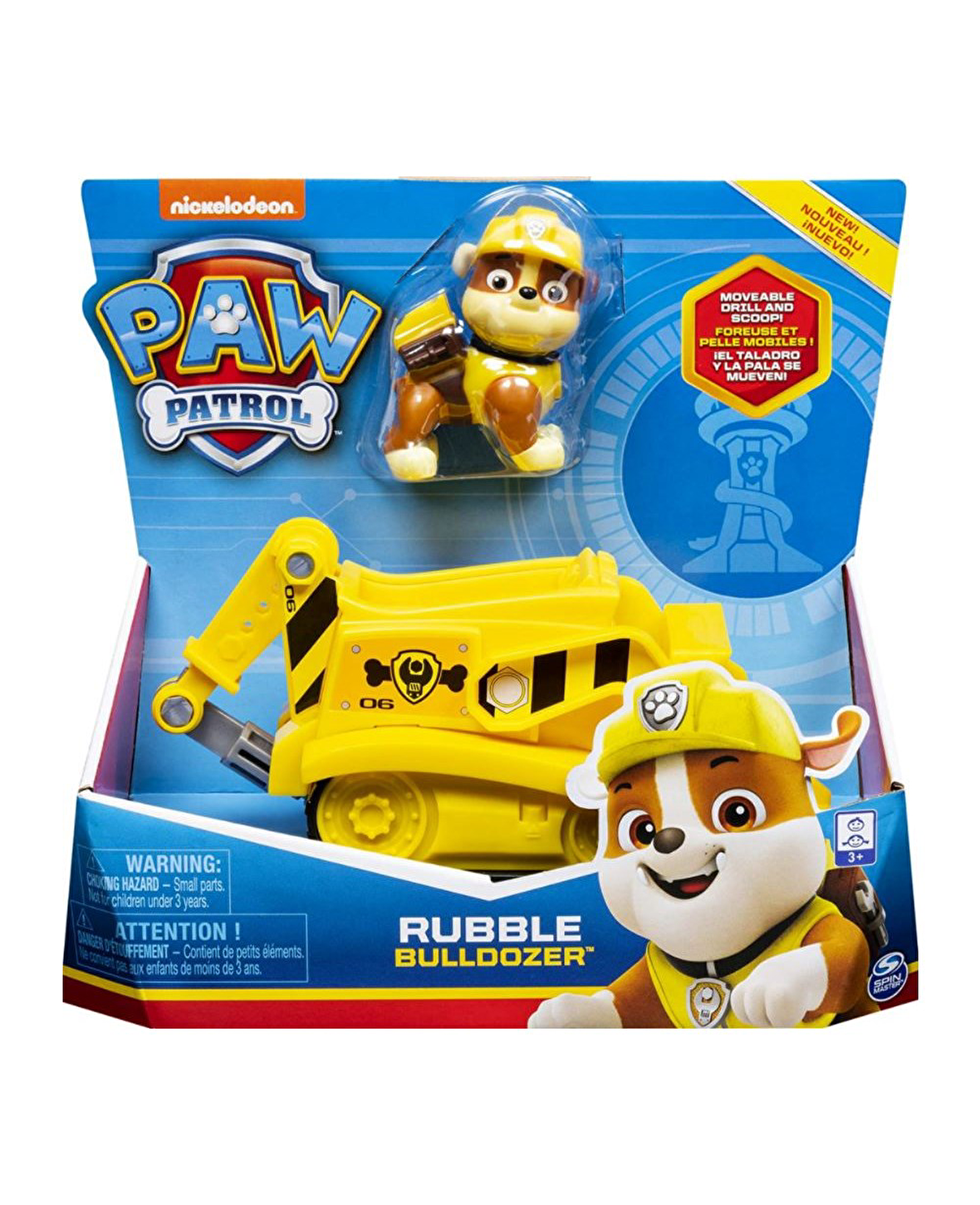 Paw Patrol Görev Aracı Ve Kahramanları Rubble Buldozer 16775