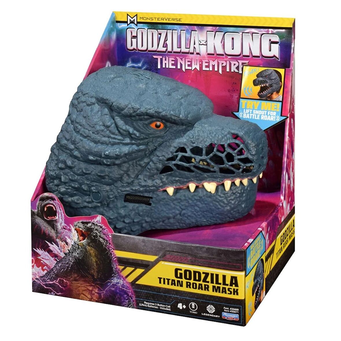 Godzilla ve Kong Sesli Maske Godzilla 35699