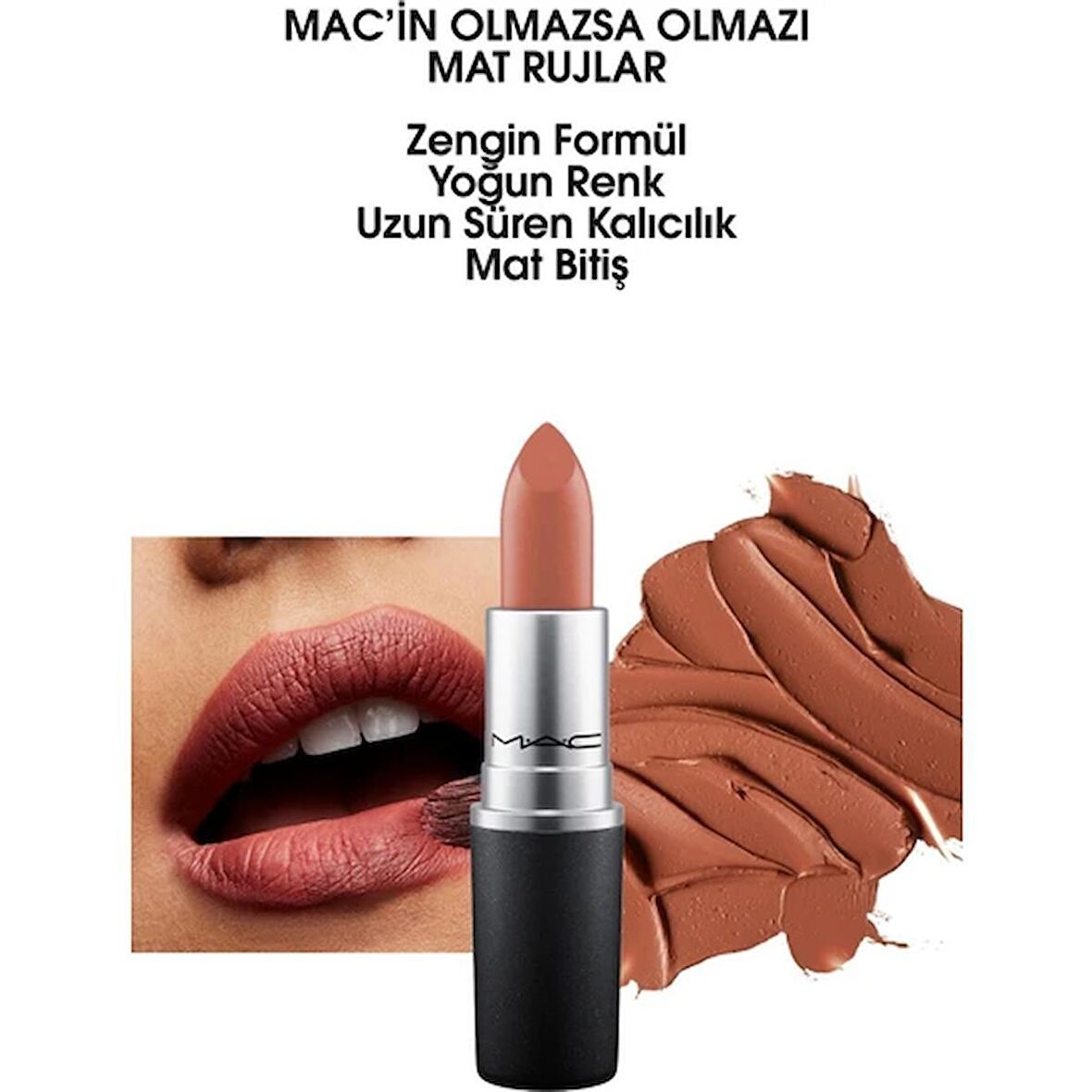 Mac Ruj / Lipstick - 616 Taupe 3g