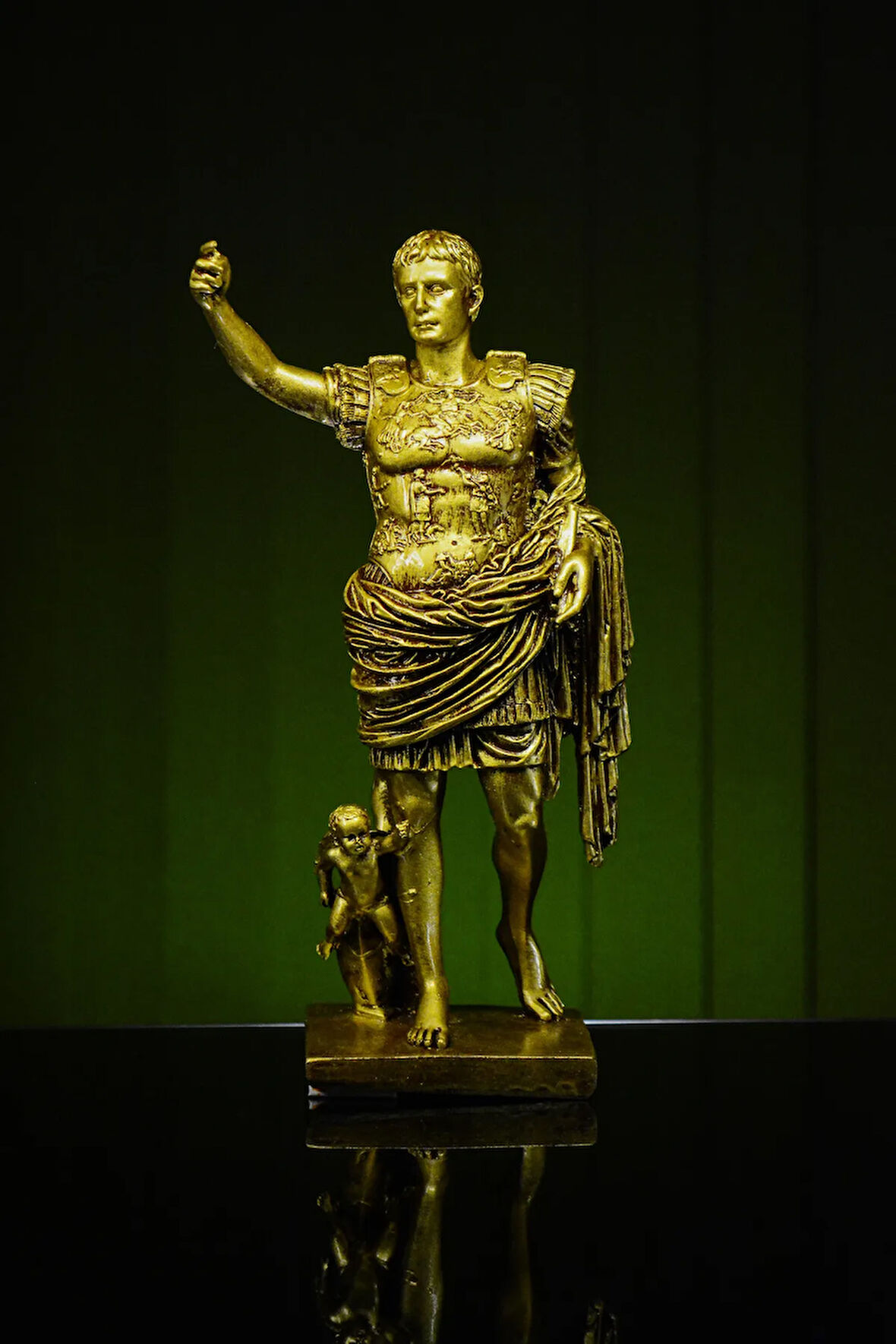 Özel Tasarım Roma İmparatorluğu Kurucusu Augustus Heykel Biblo