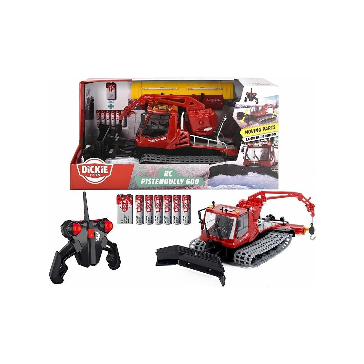 Simba R/C Pistenbully 600 Kar Küreme Aracı