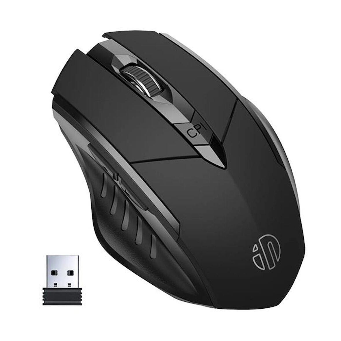 Coofbe 2.4G Şarj Edilebilir 700 mAh Bataryalı 4DPI 2.4G Kablosuz Mouse Windows İos Mac Uyumlu Mouse