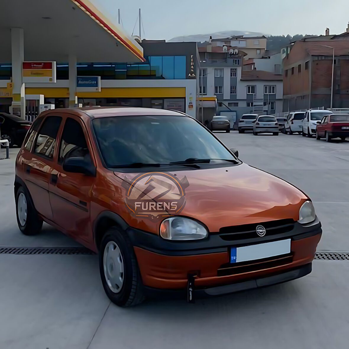 Opel Corsa B 1993-2000 Uyumlu H lip Esnek Ön Lip 2 Parça Karlık Ön Ek Tampon Altı Dil