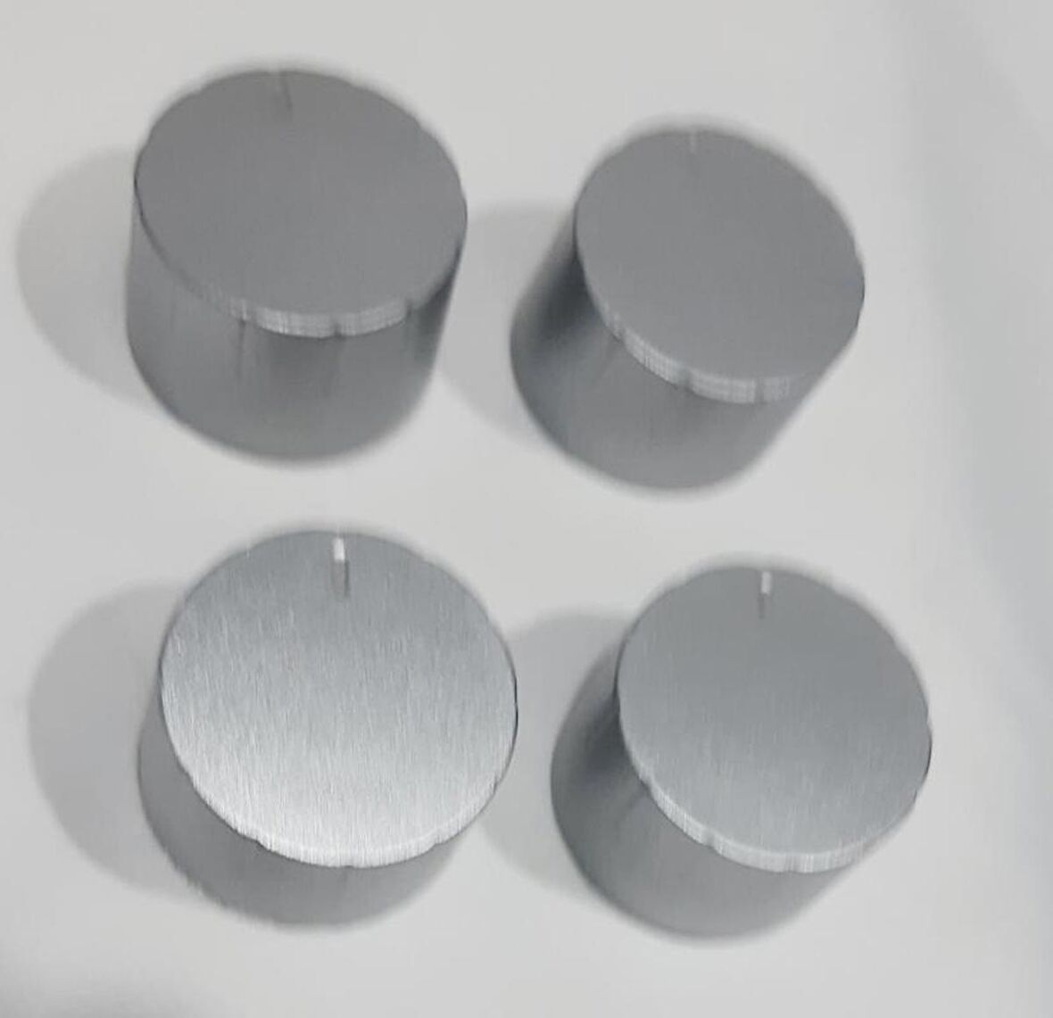 Altus Ocak Gri Düğme , Altus uyumlu Ocak  Düğmesi 4 Lü  Gri Renk