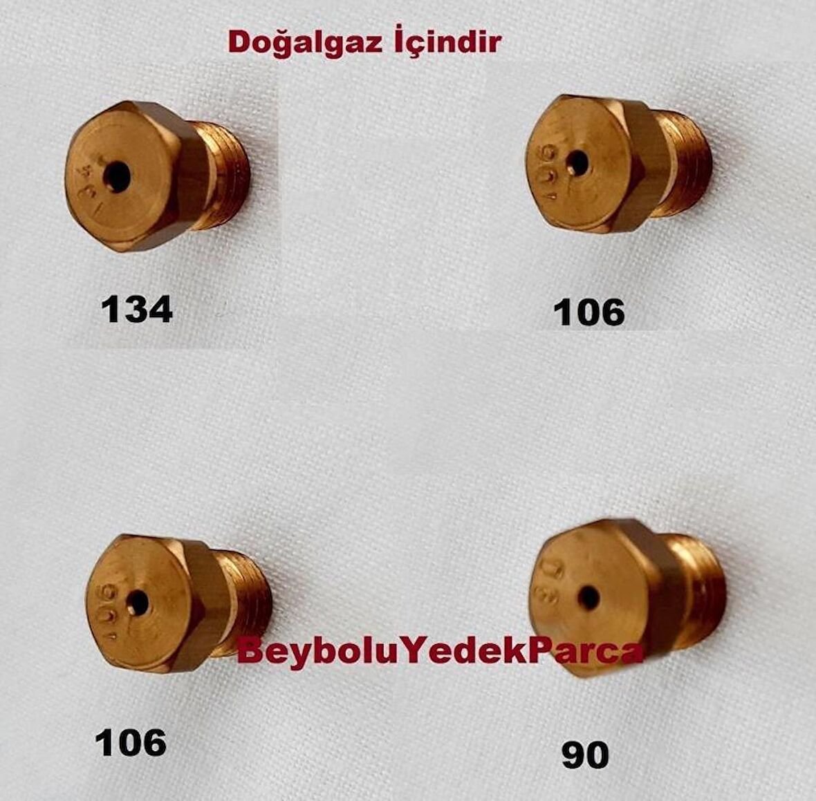 Termikel Doğalgaz Enjektör , Ocak Dönüşüm Memeleri 7 MM
