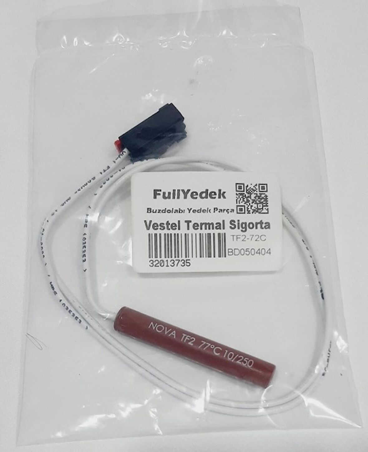Vestel Termal Sigorta NFP640G Buzdolabı ısı Sensör TF2  72C 32013735