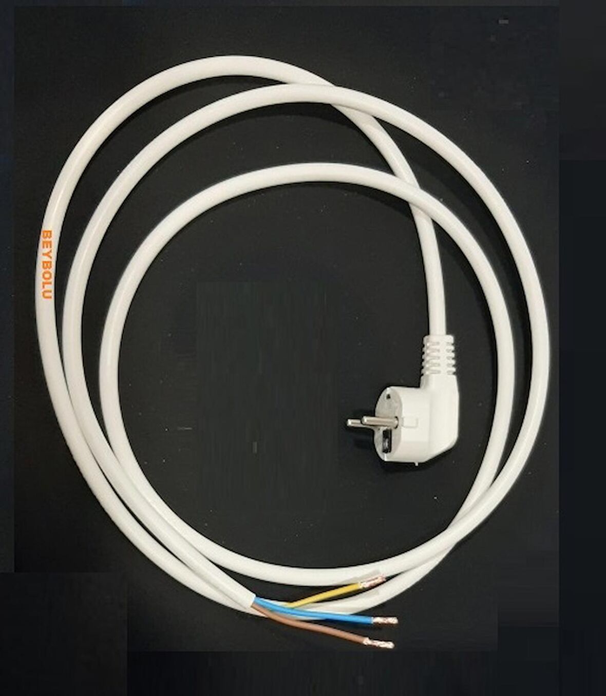 Beko Elektrik Giriş Kablosu Çamaşır Makinesi 3x1,5 TTR Bakır Kablo 2 Metre