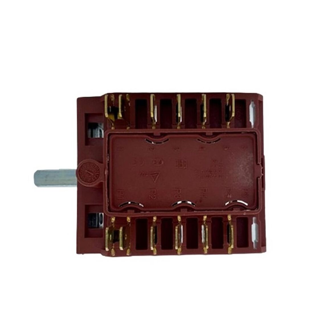 Pera Kademe Anahtarı 6 + off konumlu  12 Uç  Fırın Şalteri Düğme