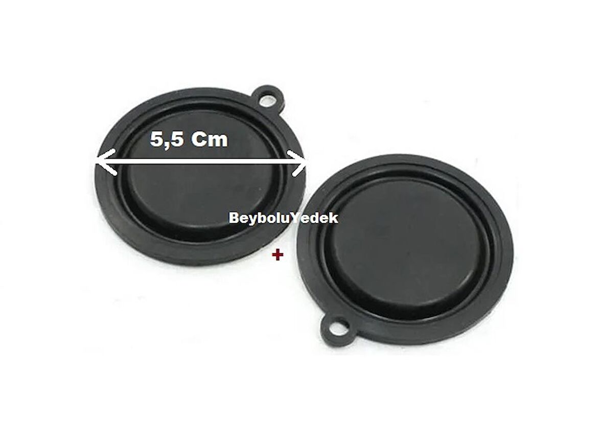 5,5 Cm Şofben Contası 2 Adet ,  55 MM ısıtıcı Şofben Diyafram Conta