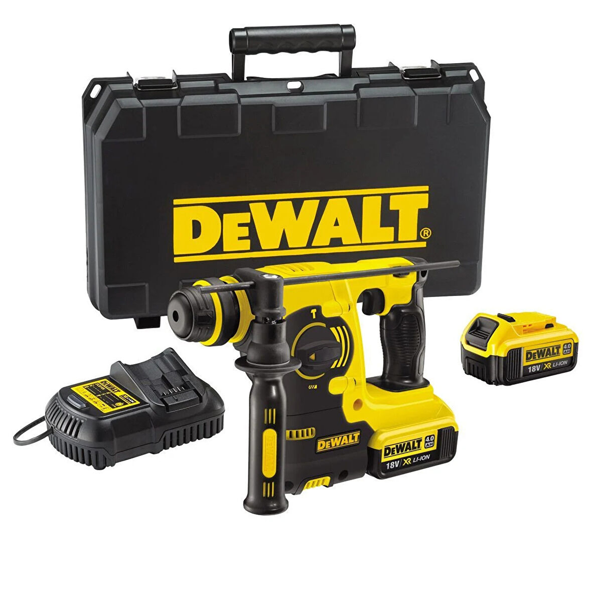 Dewalt DCH253M2 4.0 Ah Çift Akülü Sds-Plus Kırıcı Delici Pnömatik Matkap
