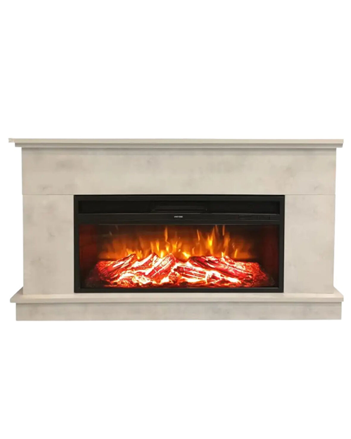 Dlc 1175R Beton Desen 1800 Watt Dekoratif Elektrikli Şömine