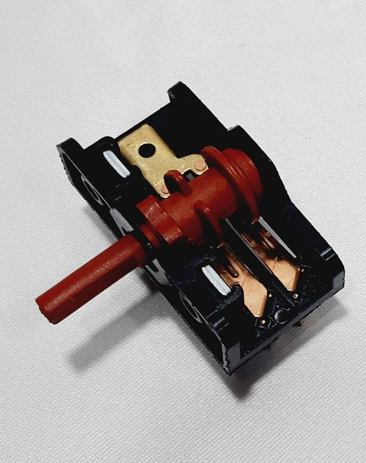 DAVUL FIRIN KADEME ANAHTARI ŞALTER , SİYAH RENK ŞARTEL 2+2