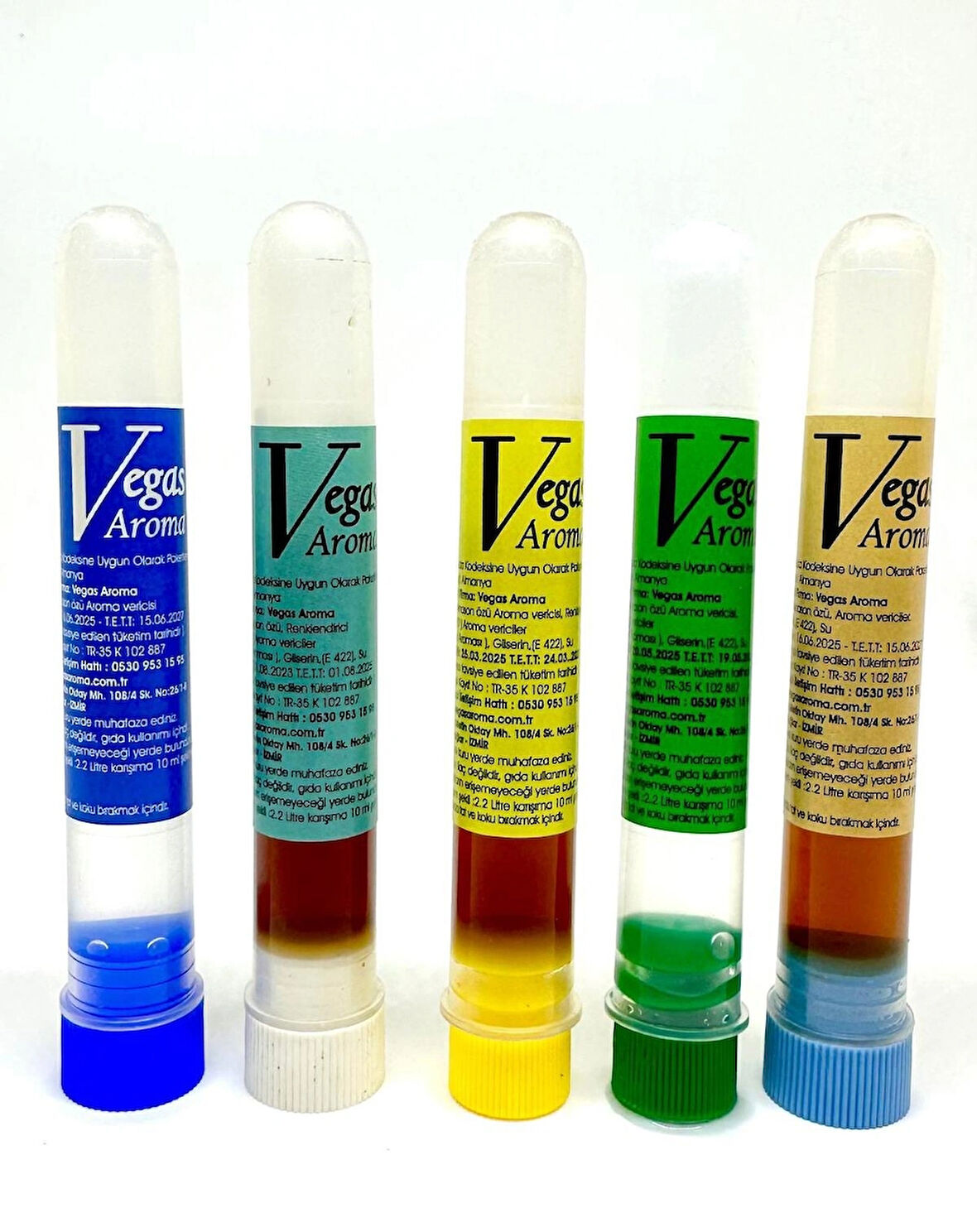 Karışık Anason Kitleri 10 ML 5 Adet - Altın - Tekirdağ - Klasik - Ustaların Karışımı