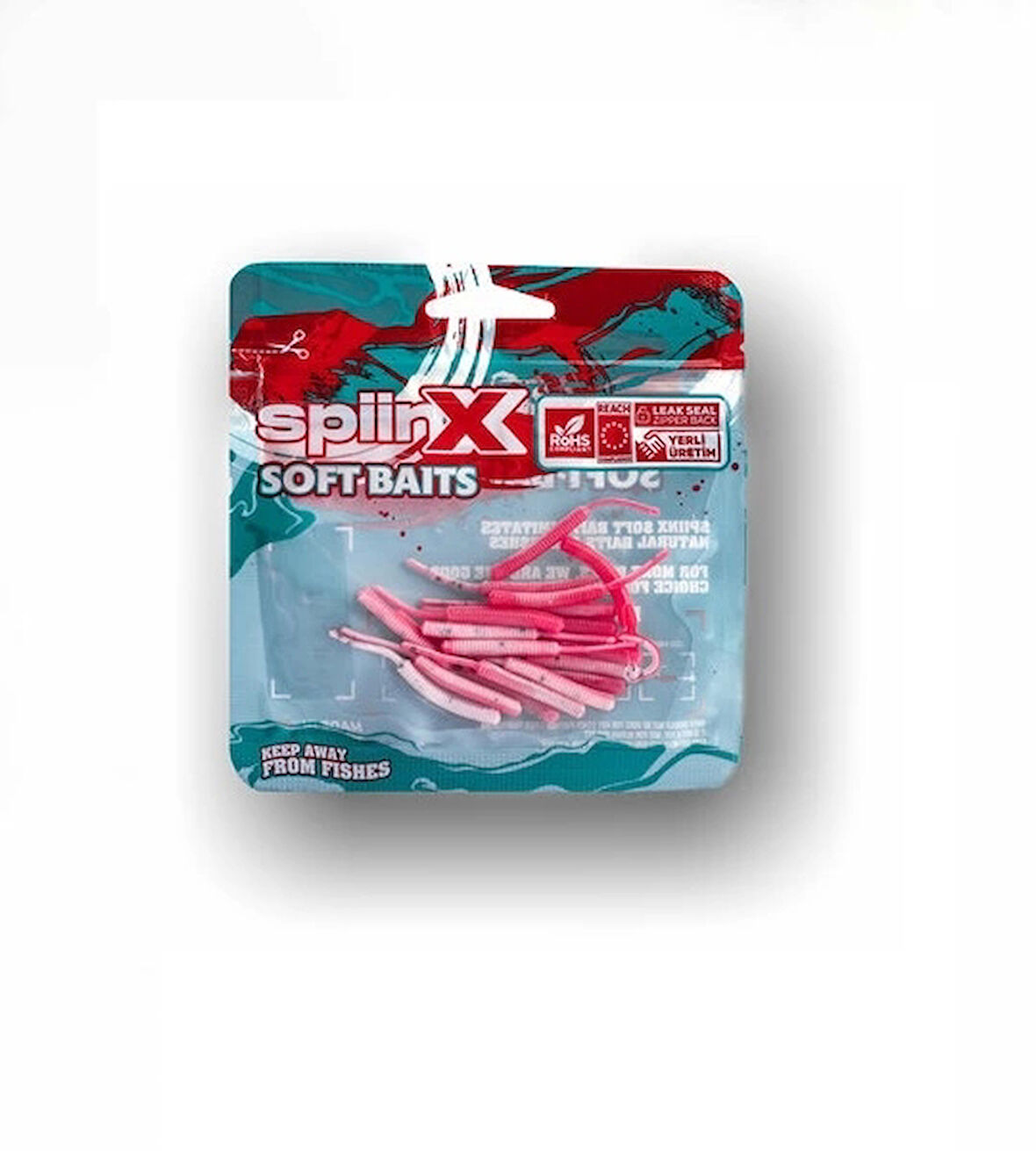 SPIINX BABY FISH SİLİKON 4.5CM 18P Renk:SUGAR PINK