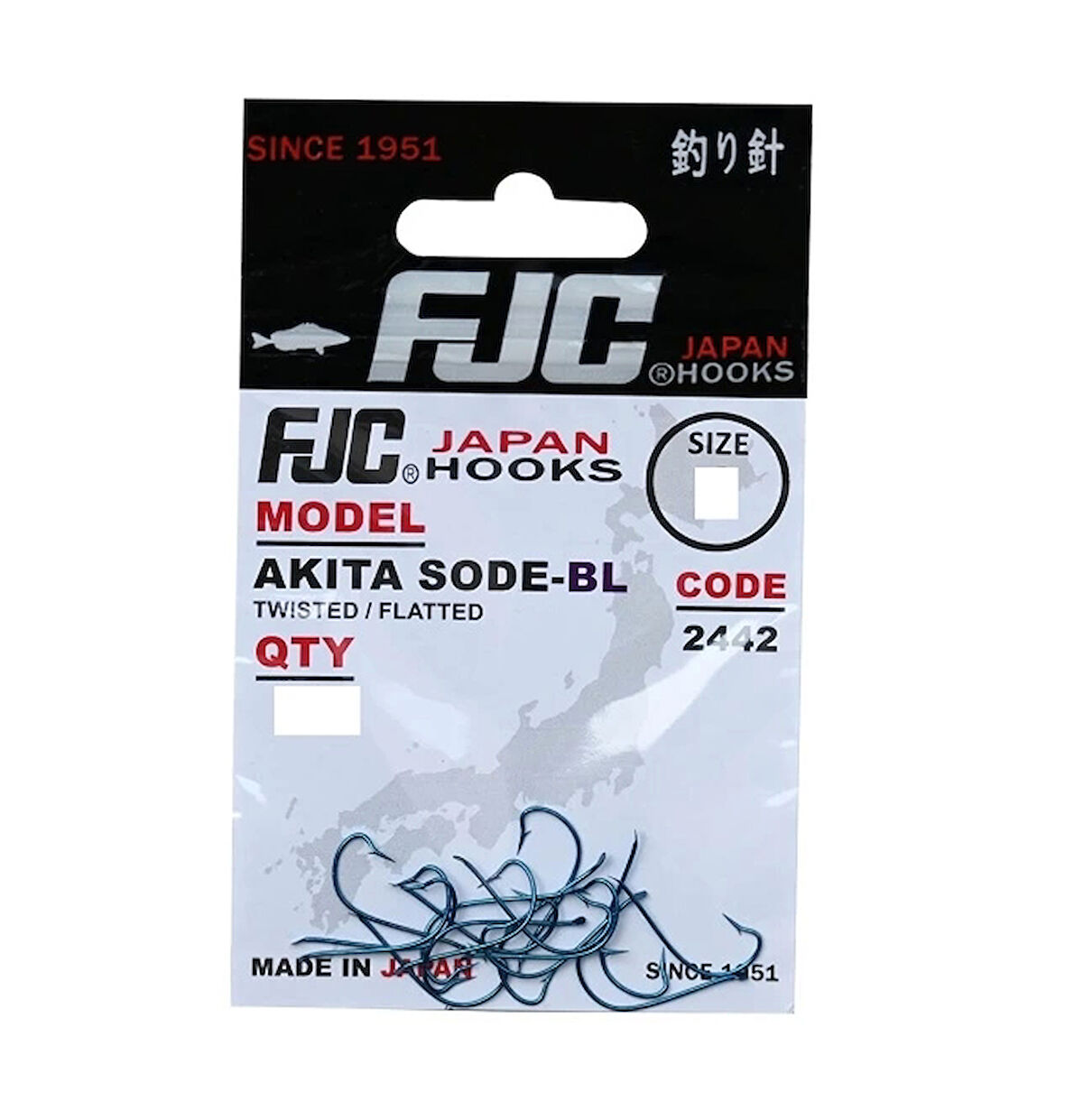 FJC 2442 BL AKITA SODE MAVİ 17 Lİ İĞNE NO:7