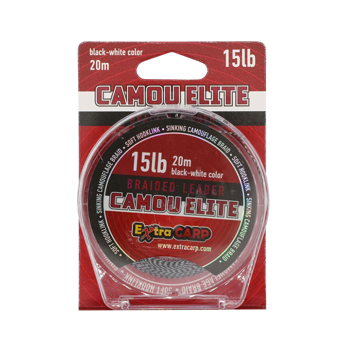 Sazan Rig İpi Kaplamasız Camou Elit 20Metre 15Lbs Çekerli