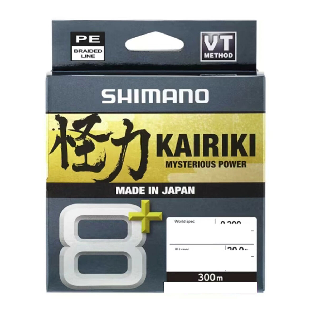 Shimano Kairiki 8+ Plus 300m 0,10mm M.Green (Yeşil) İp Misina