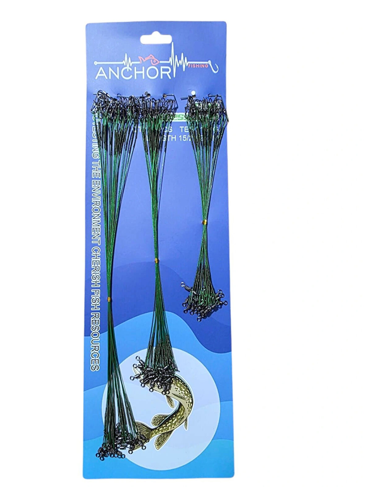 Anchor Fırdöndülü Çelik Tel 20 cm 5 li Paket