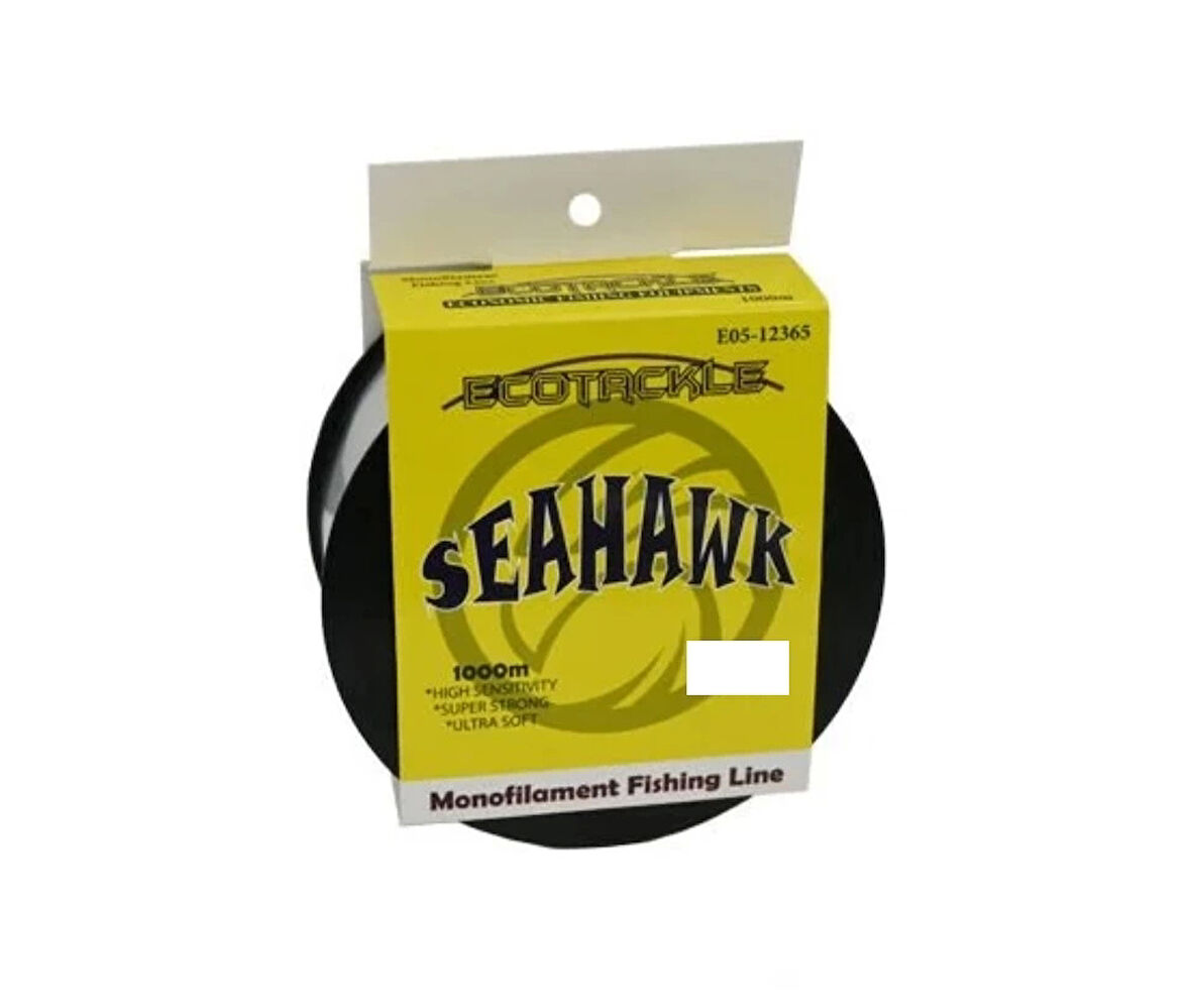 ECOTACKLE SEAHAWK 1000M ŞEFFAF 0.35 MM Monoflament Misina