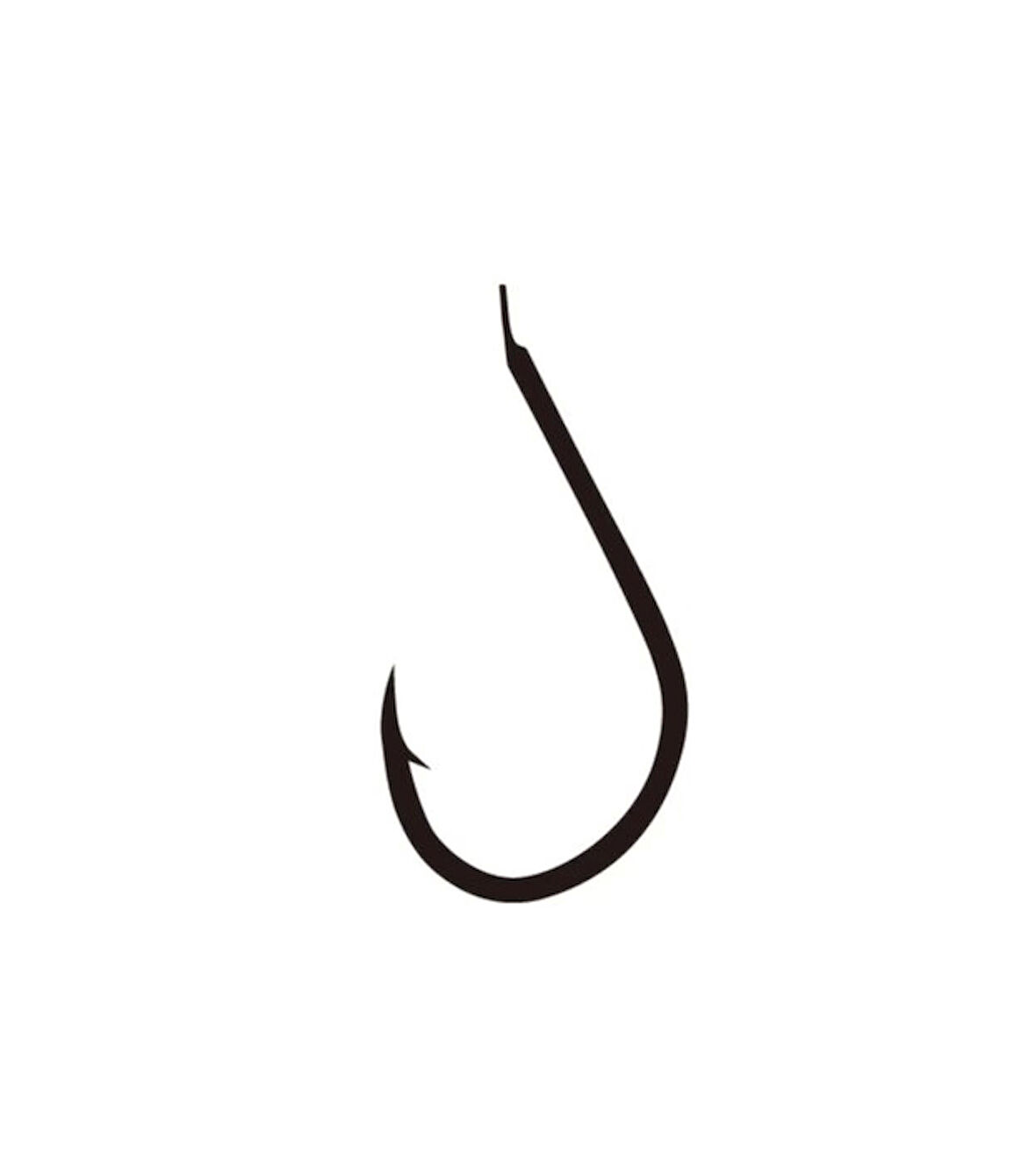 Hayabusa 13071 Kısa Sap Black Nikel Çupra İğnesi 15'li Pk NO:1