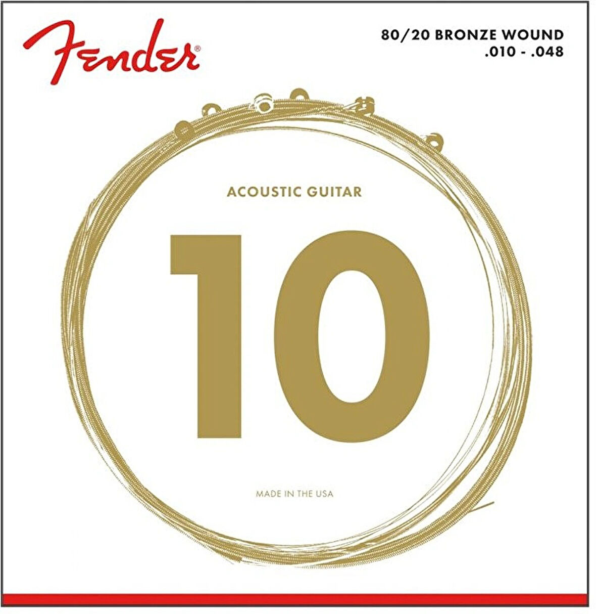 FENDER 0730070402 EXTRA LİGHT 70XL 010-048 AKUSTİK GİTAR TELİ