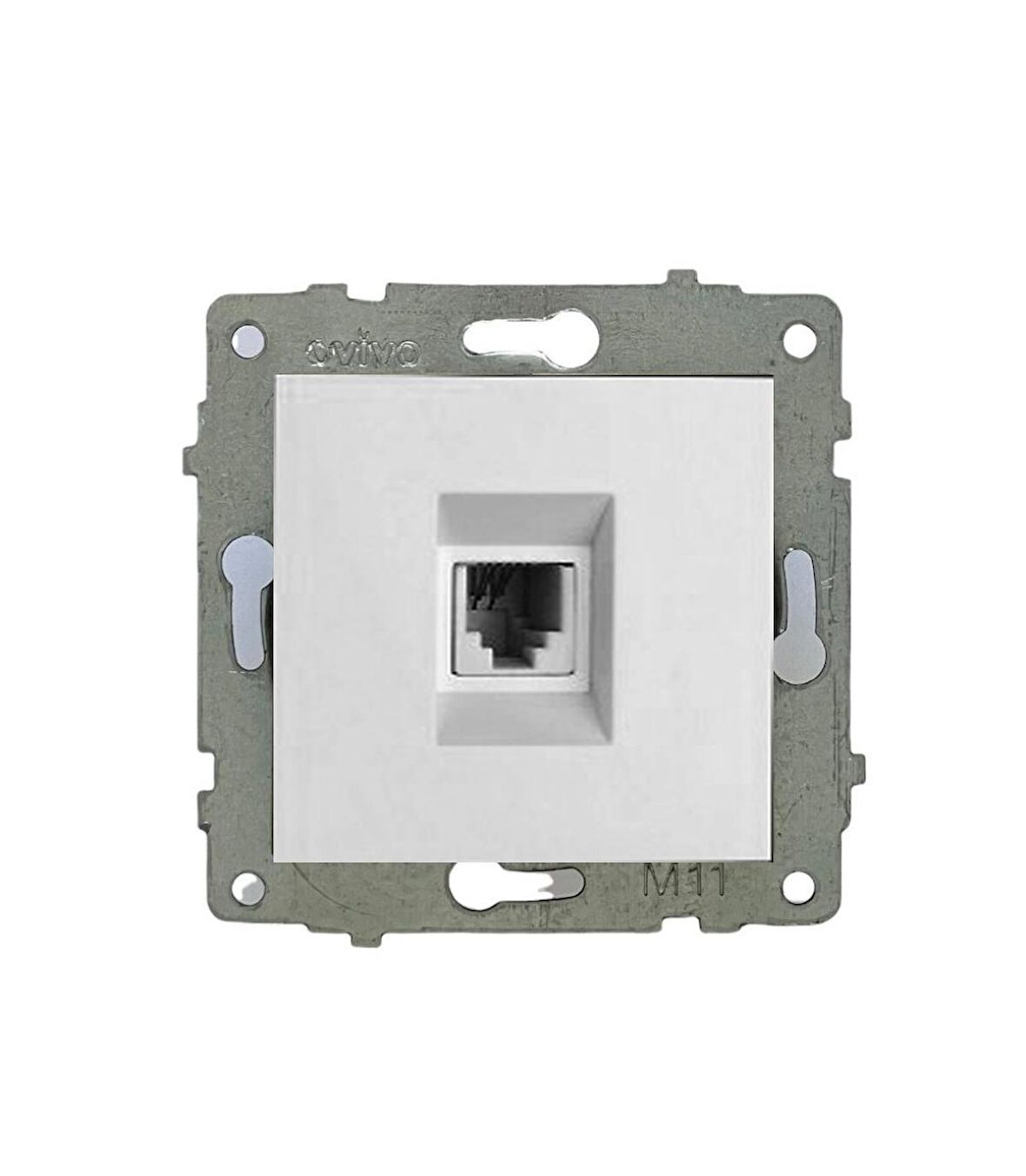 Ovivo Grano Beyaz Natural Numeris Telefon Prizi ( 15 Adet ) ÇERÇEVE HARİÇTİR