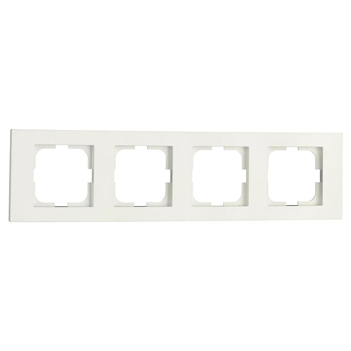 Ovivo Grano Beyaz Natural Dörtlü Çerçeve 12 Adet