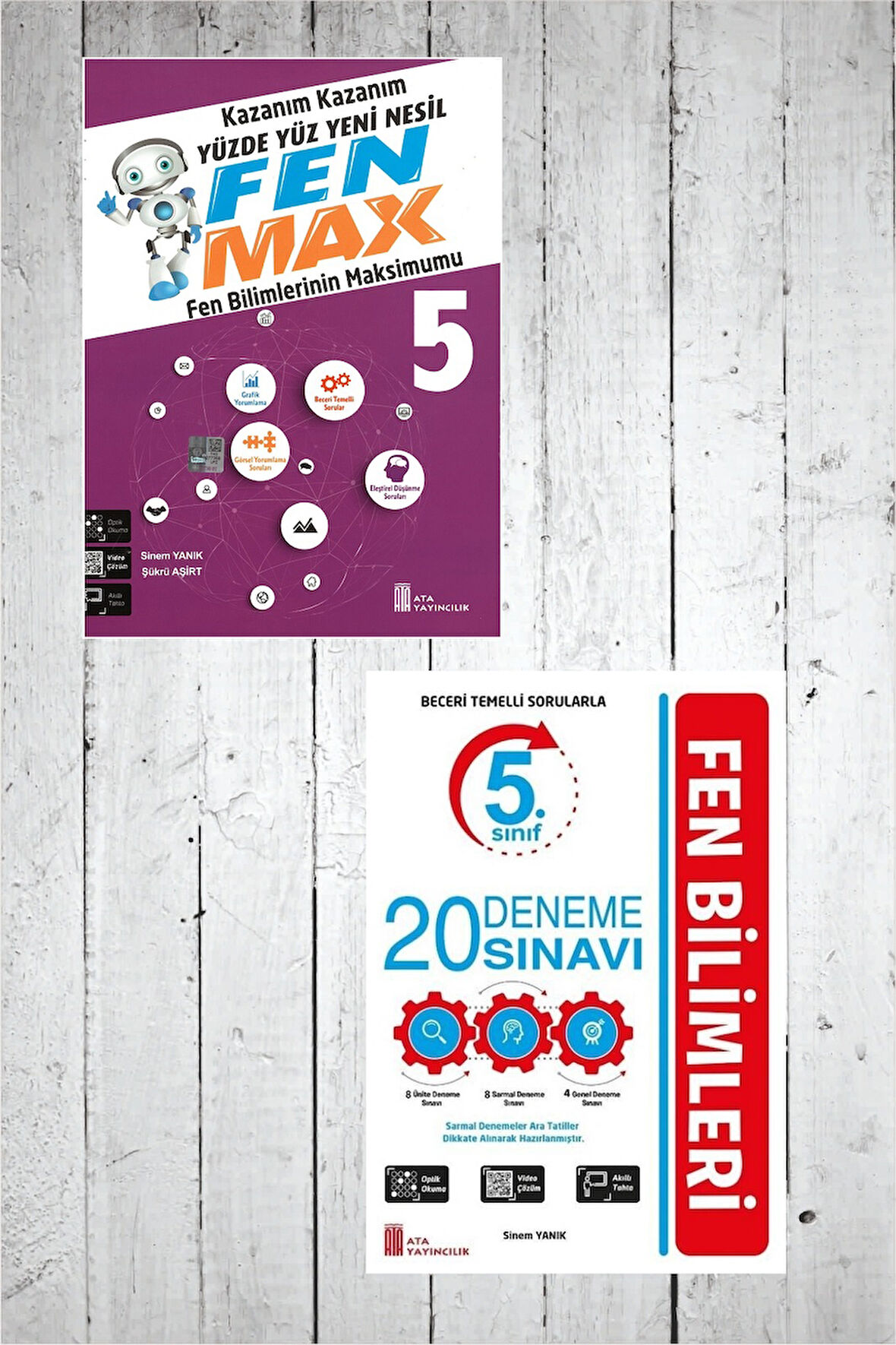 Ata 5.Sınıf Fen Max Soru Bankası -20 Deneme Sınavı