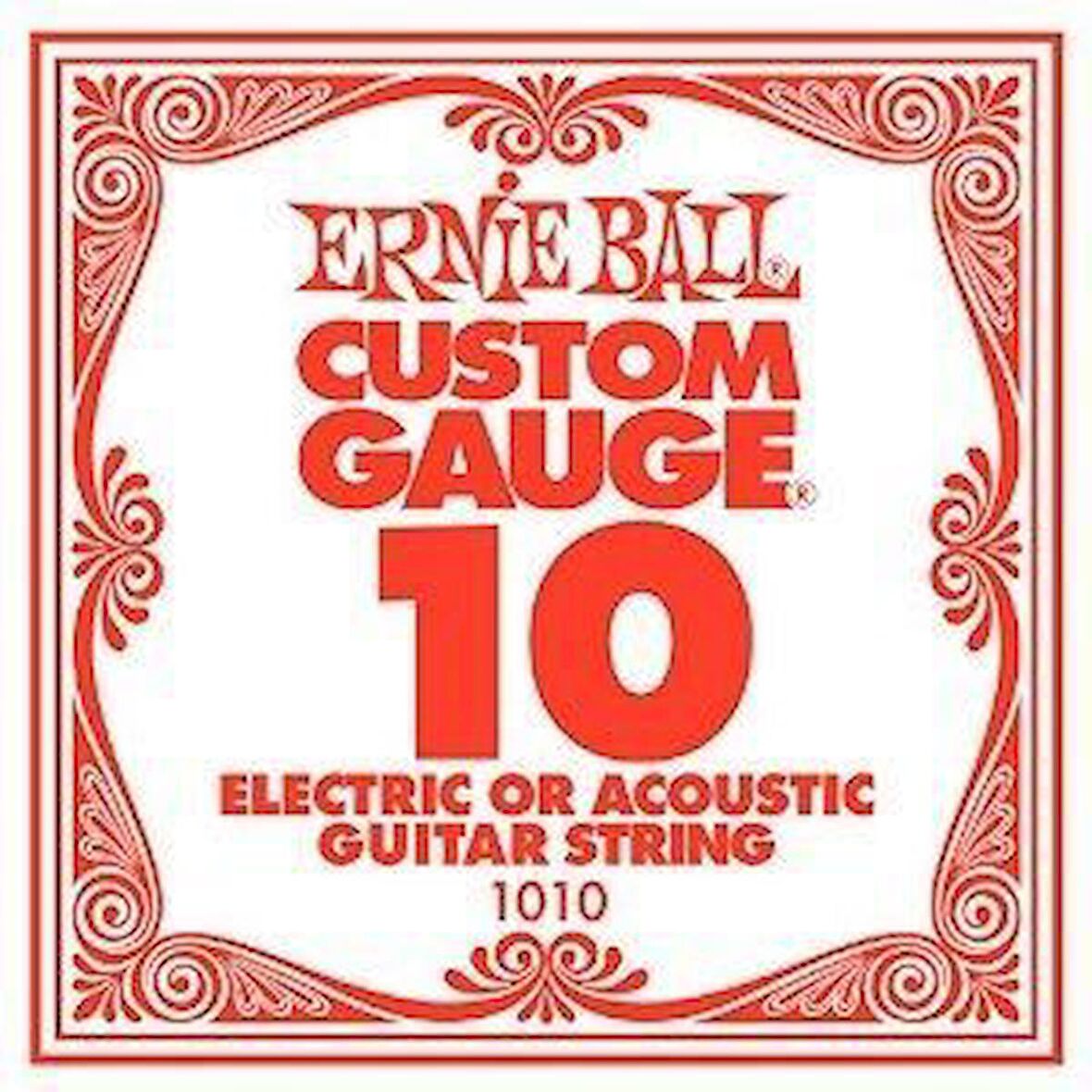 Ernie Ball P01010 010 Gitar Tek Teli Elektro ve Akustik Gitar içi