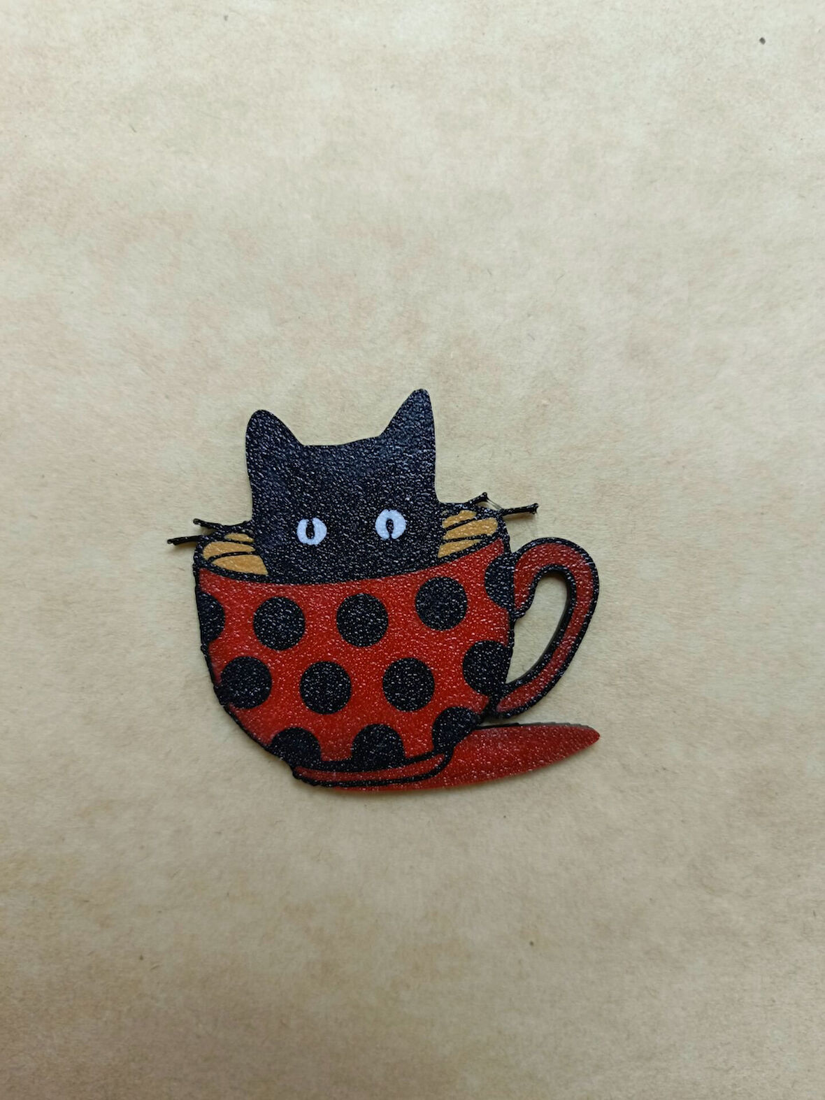 Fincanda Kedi  Magnet