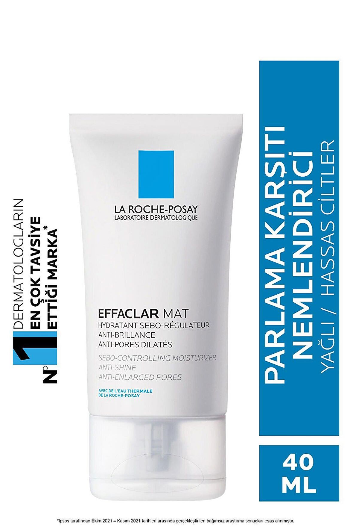 POSAY Effaclar Mat Sebum Düzenleyici ve Parlama Karşıtı Bakım Kremi 40 ml