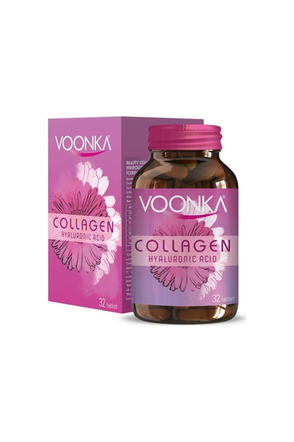 Voonka BEAUTY COLLAGEN + HYALURONIC ACID 32 TABLET 1 Paket