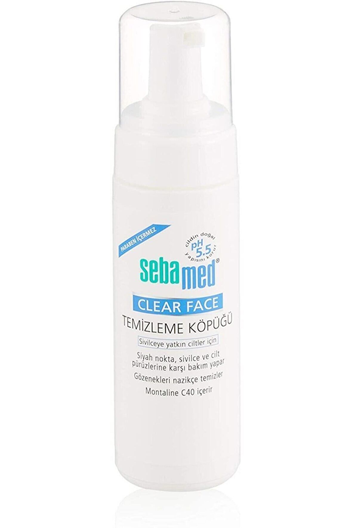 Sebamed Clear Face Sivilce ve Akne Karşıtı Yüz Temizleyici Köpük 150 ml 1 Paket (1 x 150 ml)