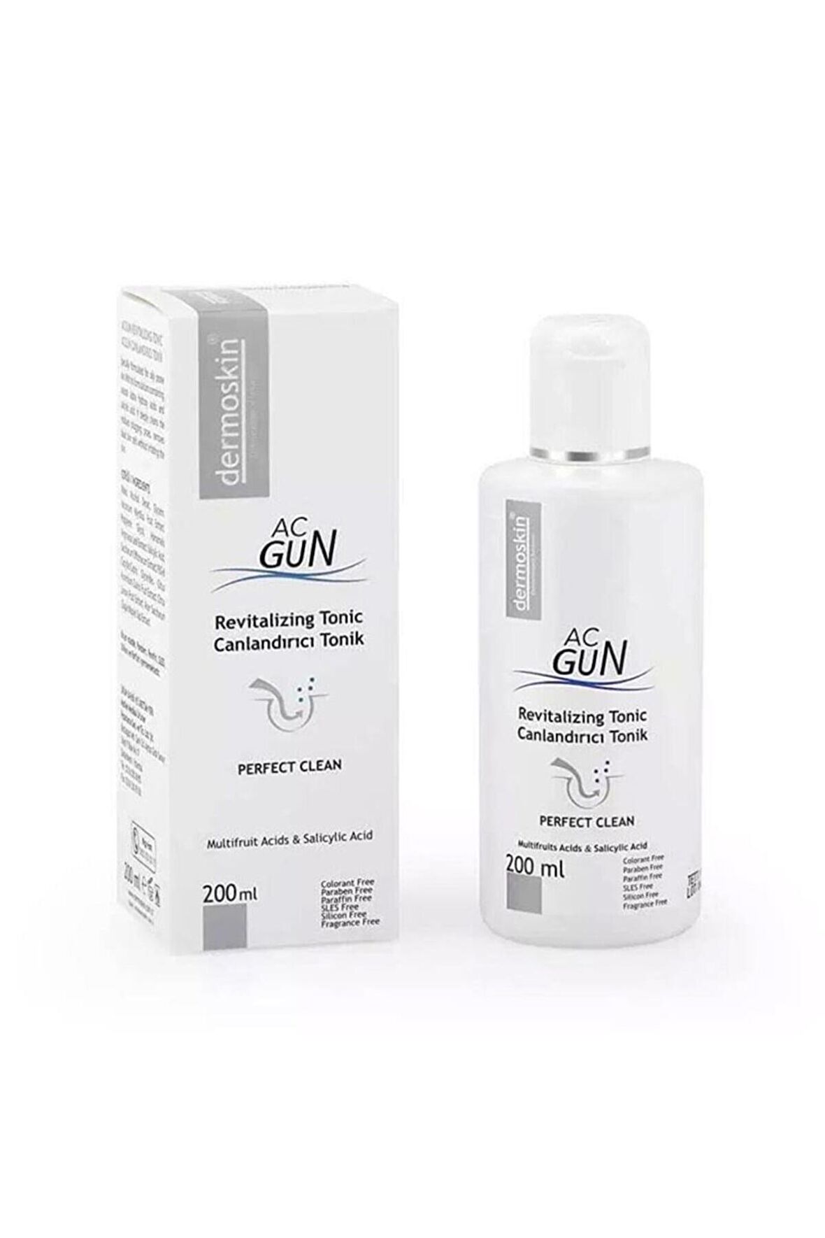 Dermoskin Acgun Canlandırıcı Tonik 200ml Dermoskin