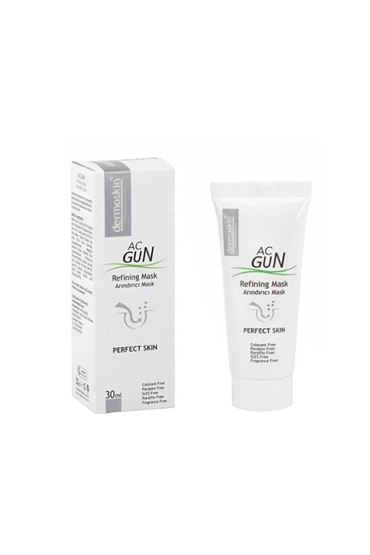 Dermoskin Acgun Arındırıcı Maske 30ml Dermoskin