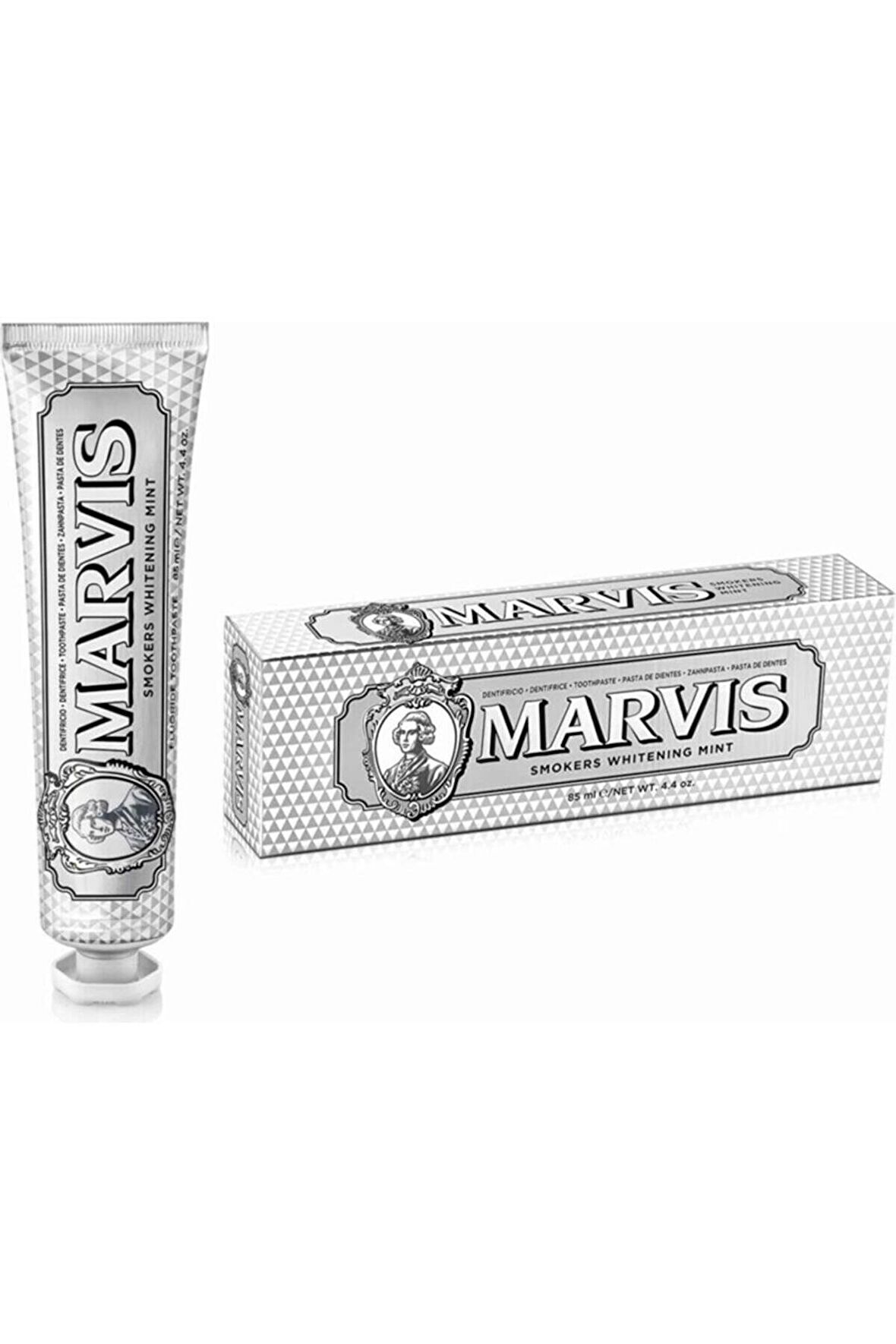 Marvis Smokers Whitening Mint 85Ml-Beyazlatici 1 Paket Marvis