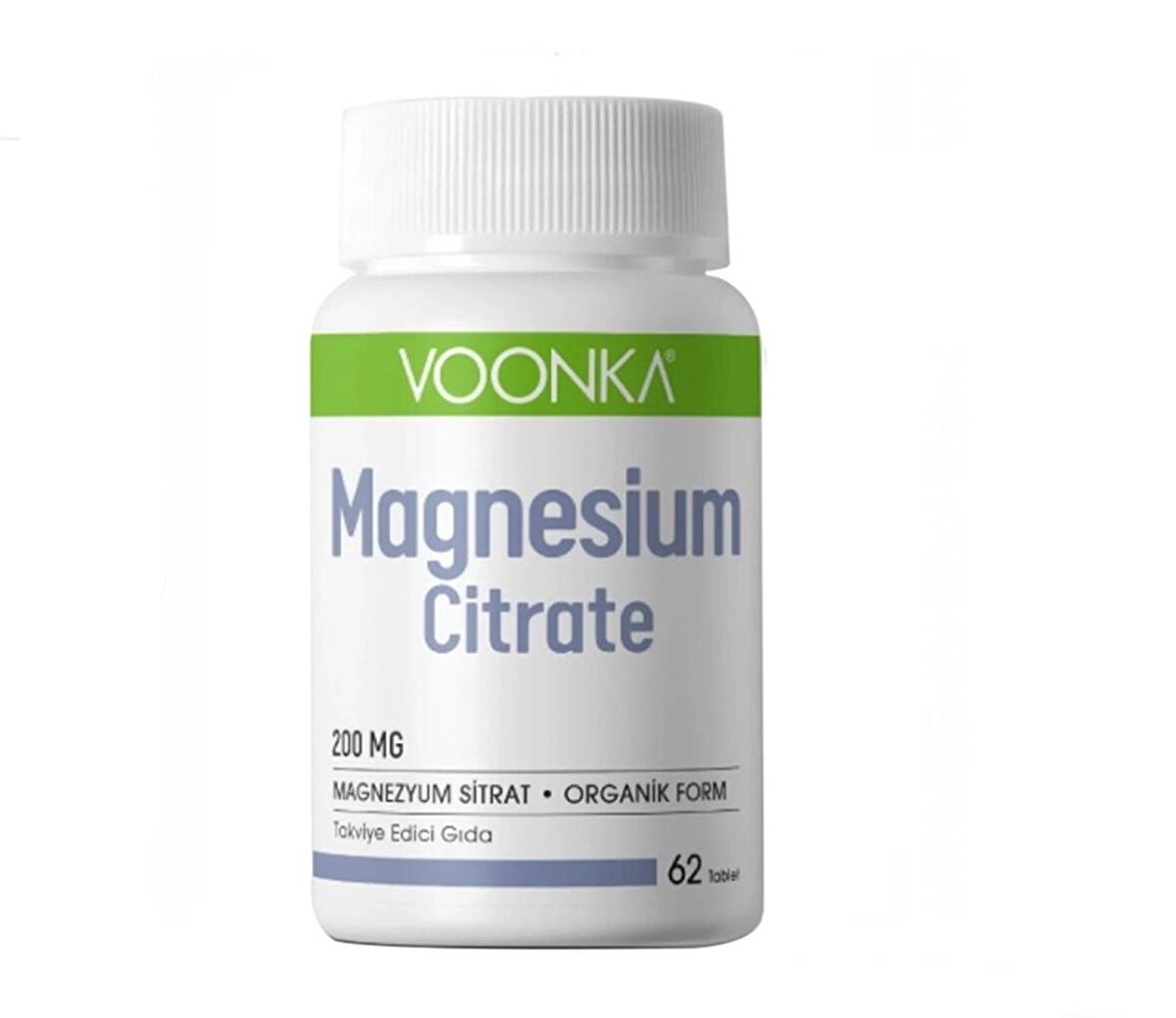 Voonka Magnesium Citrate 200 mg 62 Tablet