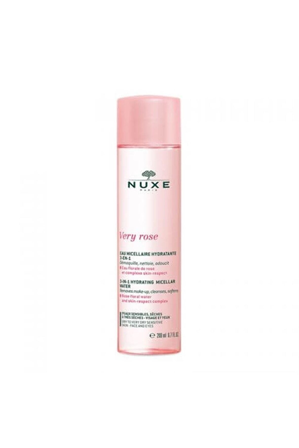 Very Rose 3 In Makyaj Temizleme Suyu 200 Ml Kuru Ciltler (nux101)