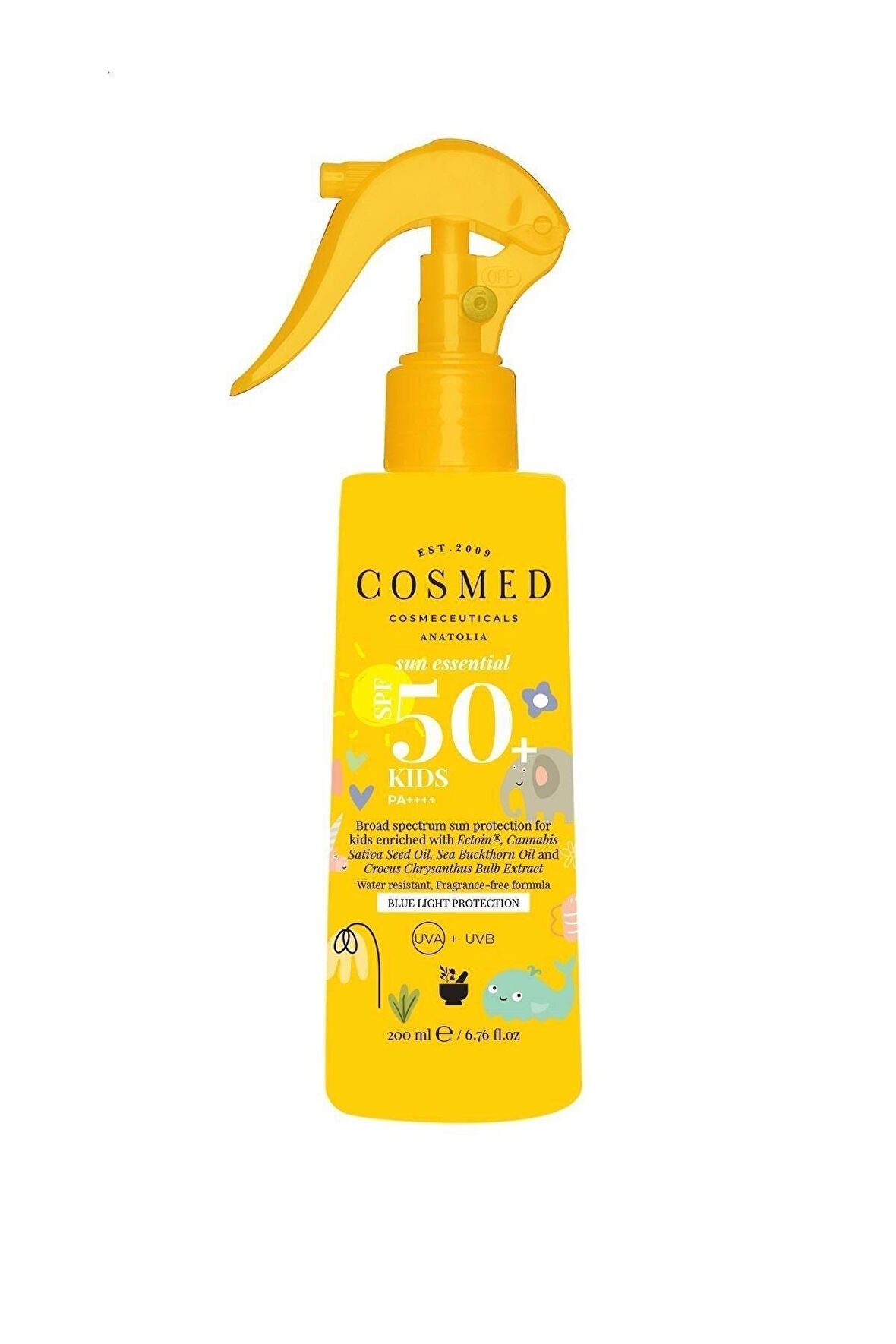 COSMED Sun Essential - Kids Spf 50+ 200 ml (csm101)