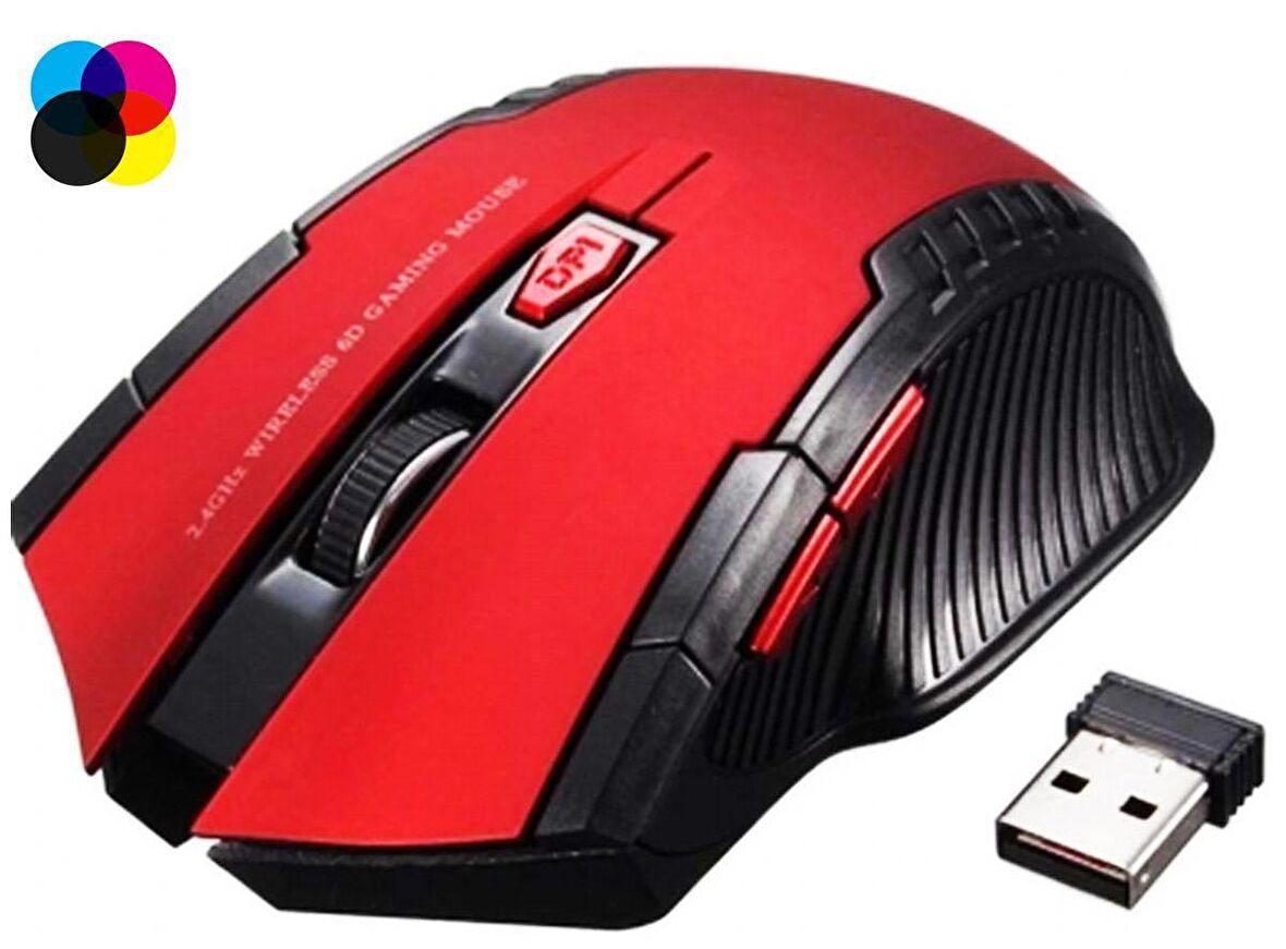 Concord C-19 6 Tuşlu Gaming Oyuncu Wireless Kablosuz Mouse