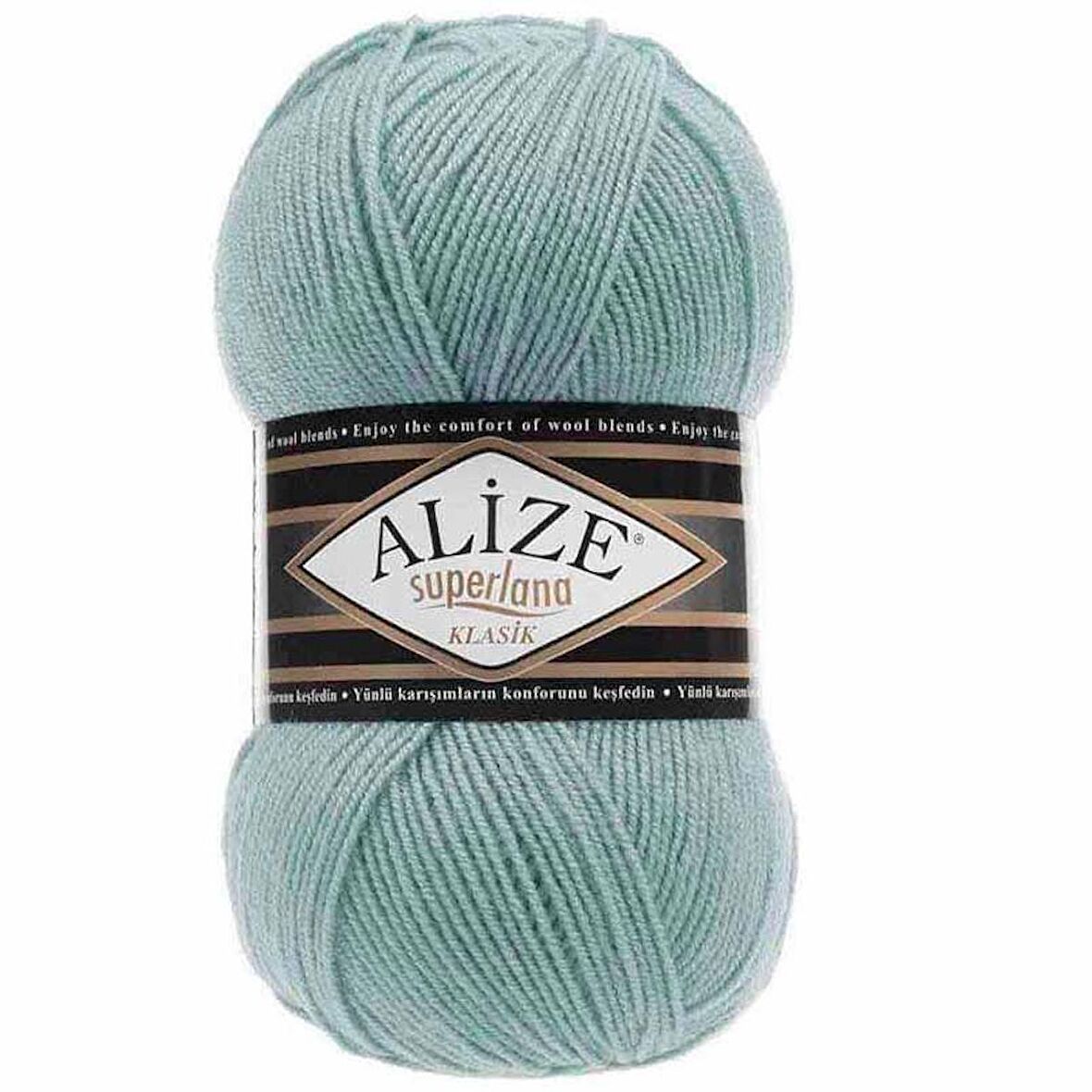 Alize Superlana Klasik Örgü İpi 463 Koyu Mint