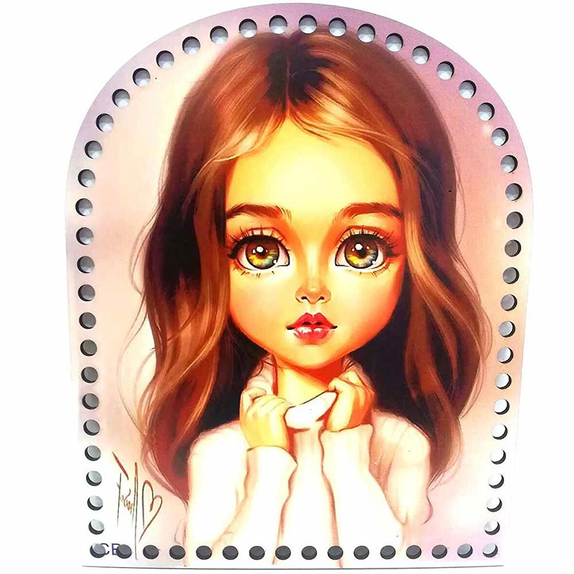 Ahşap Sırt Çanta Plakası C9