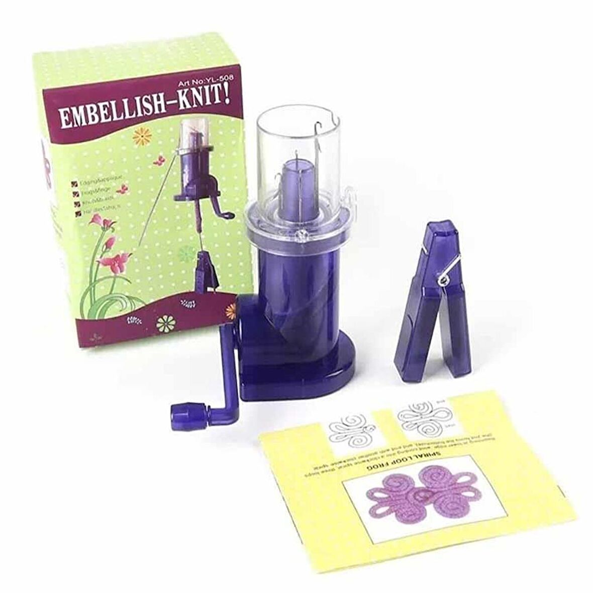 Tricotin ( Şerit / Kordon ) Örme Makinesi